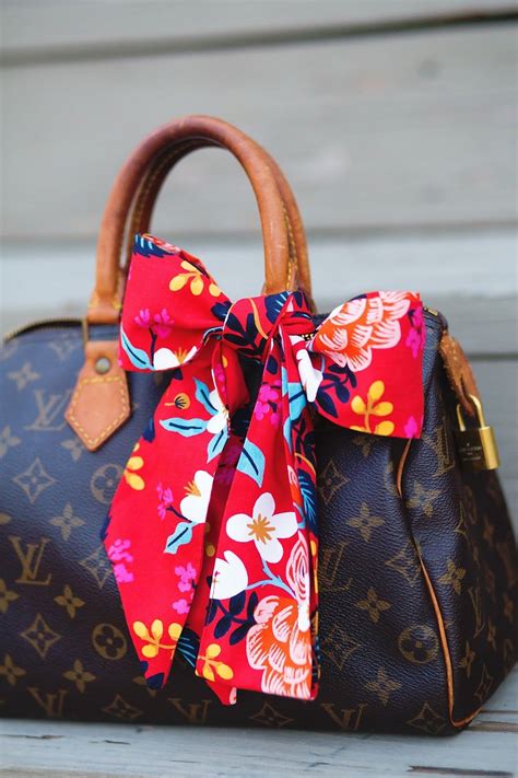 louis vuitton purse scarf women's.